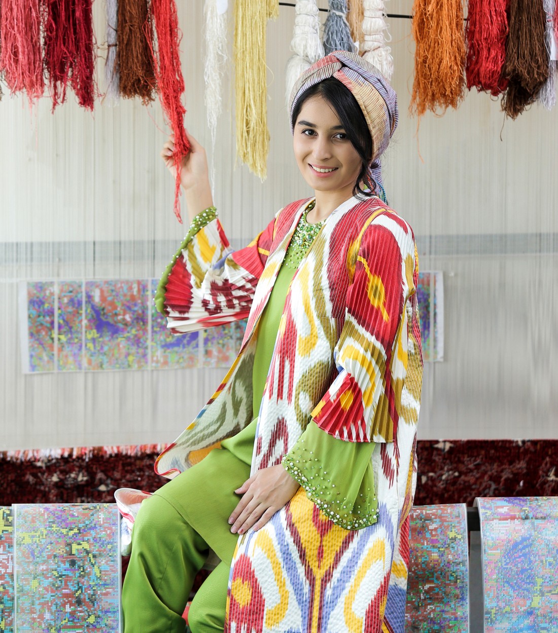 Узбекское женское платье